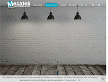 Tablet Screenshot of mecatek.com